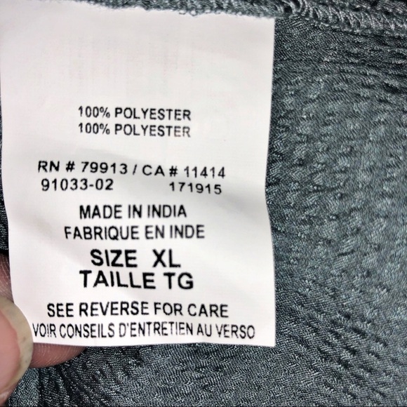 Motherhood Maternity Short Sleeve V Neck Top Sz XL - Picture 7 of 8